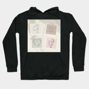 polaroid design Hoodie